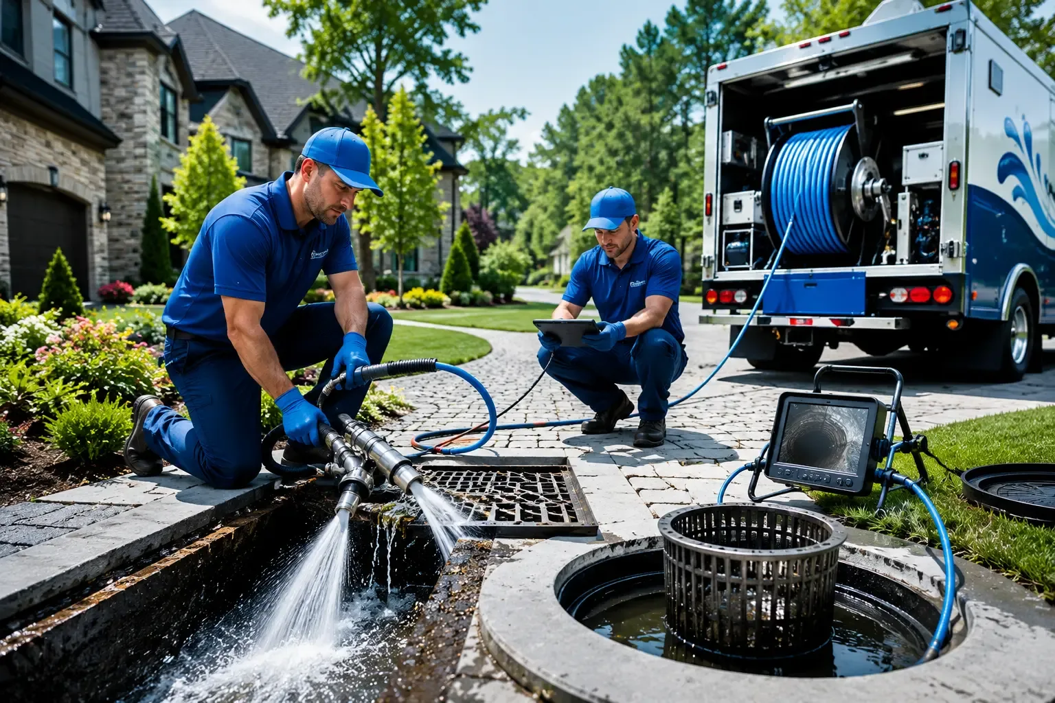 Local outdoor drain cleaning professionals in Alba, MI